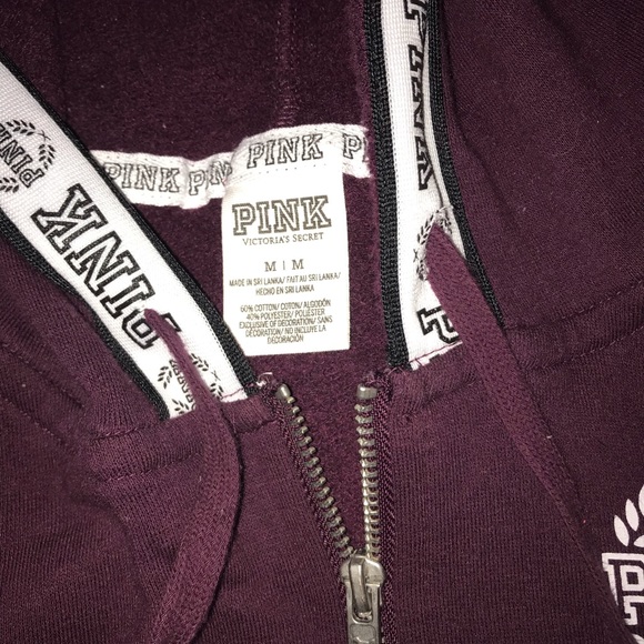 Victoria’s Secret Pink Zip Up Jacket - Picture 2 of 2